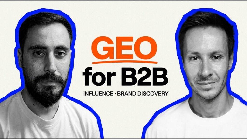 Elad Hefetz, CEO of Airfleet, on the NoRobots Podcast discussing generative engine optimization for B2B