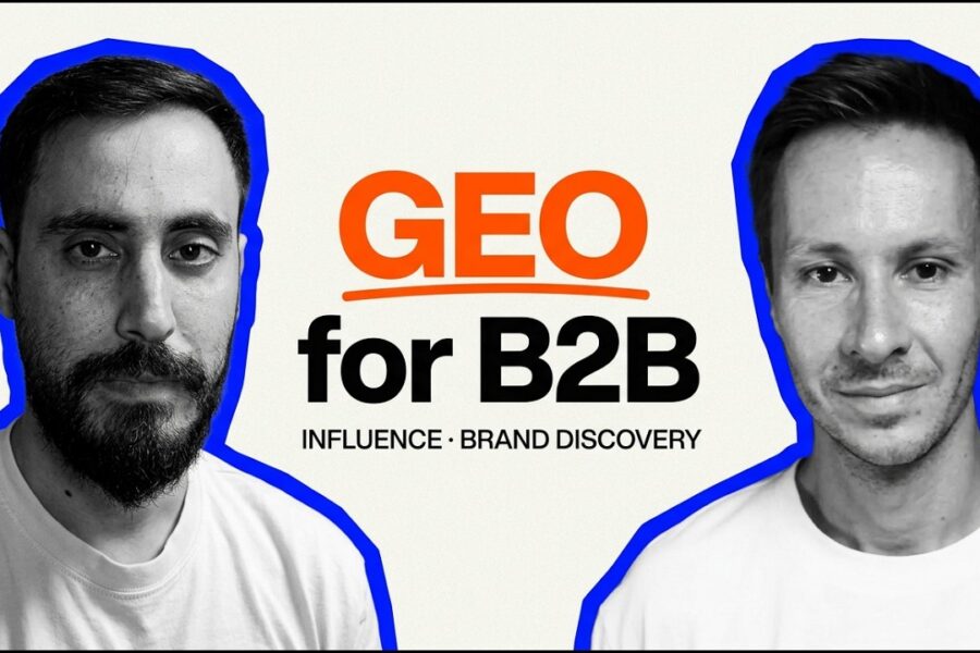 Elad Hefetz, CEO of Airfleet, on the NoRobots Podcast discussing generative engine optimization for B2B